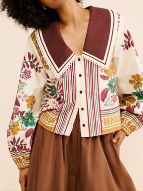 Farm Rio Cotton Blouse